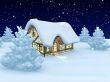 beautiful winter scene