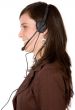 girl with headset