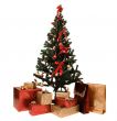 christmas tree and gifts