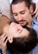 couple in love on the floor