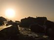Silhouette of the fisherman