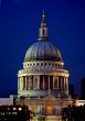 st pauls cathedral at night