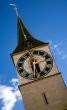 zurich clock tower