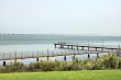 Fisher mans over pontoon