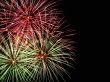 fireworks and copyspace