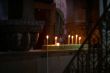 Candles in a church
