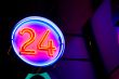 Neon signboard 24