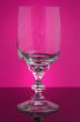 empty wine glass
