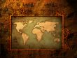 world map-vintage artwork