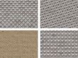 Four metal backgrounds
