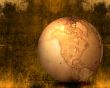 world map-vintage artwork