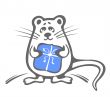 mouse with blue box