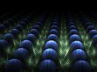 Fractal Abstract Background - 3d globes