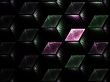 Fractal Abstact Background - Layered cubes