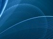 Fractal Abstact Background - Arching threads of blue