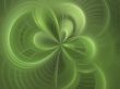 Digital Abstract Background - Woven green