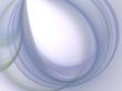 Fractal Abstact Background - Curving wispy blues