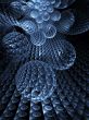 Fractal Abstact Background - 3d bubbles