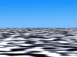 ocean and cloudless sky