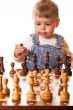 Baby Playing Chess