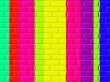 colourful brickwork