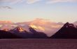 Sunset on granite peaks