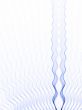 Fractal Abstract Background - Rippling Blue