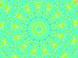 green blue kaleidoscope