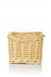 Empty wicker basket