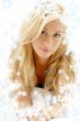 good morning smile with snowflakes