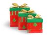 Christmas Gifts / isolated / with hand made clipping path