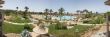 panorama from a window of hotel in egypt