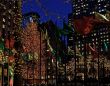 Christmas Tree and Flags at Rockefeller Center