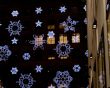 Christmas Light Snowflake in New York City