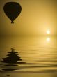 Hot Air Balloon and the Sun