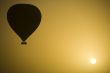 Hot Air Balloon and the Sun