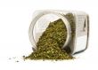 spilled dry basil