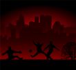 football silhouette