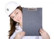 friendly female architect