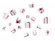 gifts falling down