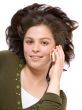 beautiful girl talking on the phone