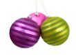 christmas baubles hanging