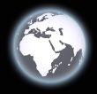 world map globe