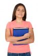 beautiful female student