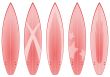 Surfboard Designs (red)