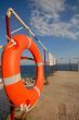 orange lifebuoy ring
