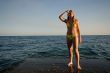 girl and sea