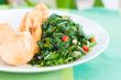Callaloo Vegetable (Spinach) and Friend Dumplings - Caribbean St