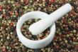 Mortar with Multicoloured Pepper