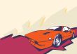 retro car